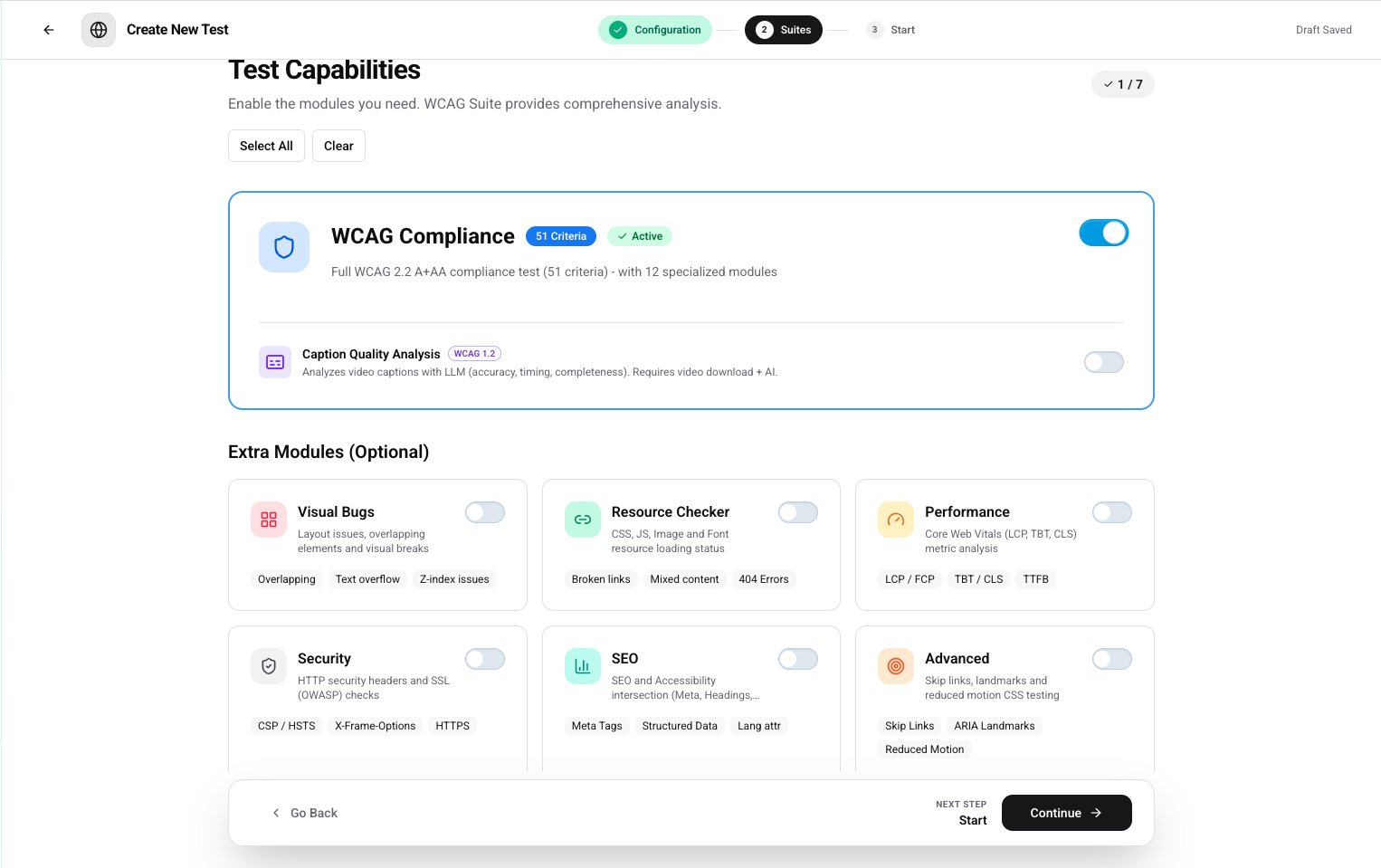 RafiAccess accessibility dashboard preview