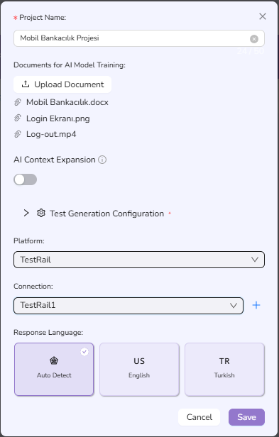 RafiGen scenario generation workspace preview